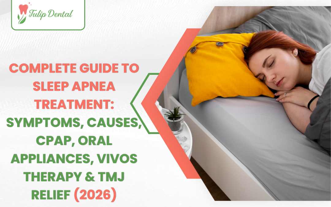Complete Guide to Sleep Apnea Treatment: Symptoms, Causes, CPAP, Oral Appliances, Vivos Therapy & TMJ Relief (2026)